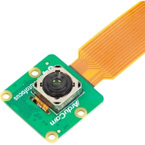 Arducam 64MP Hawkeye Ultra High-Resolution Autofocus Camera Module for Raspberry Pi, Compatible with Raspberry Pi 5/4B/3B+/3B/2B/A+/Zero/W/Zero WH