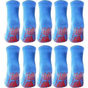 جوارب للأطفال الصغار مع مقابض جوارب ترامبولين مضادة للانزلاق للأطفال، 10 عبوات in Kuwait