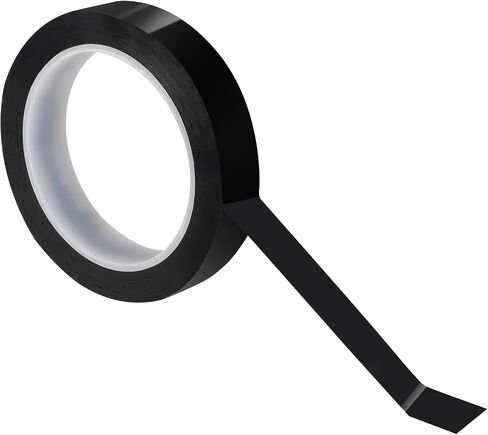 Blackout Tape 0.8Inch x 216Ft Light Blocking Sticker Tape Dark Masking Stickers to Blocking 80% of Light Light Dimming Stickers LED Cover Shading Tape for Routers Cable in Saudi Arabia