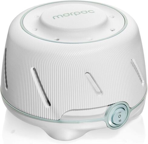 يوغا سليب دوم (أبيض/أزرق) | آلة الضوضاء البيضاء الأصلية | صوت طبيعي مهدئ من معجب حقيقي | إلغاء الضوضاء | علاج النوم، خصوصية المكتب، السفر | للكبار والأطفال | 101 ليلة المحاكمة in Kuwait