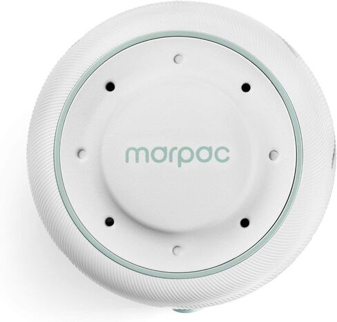 يوغا سليب دوم (أبيض/أزرق) | آلة الضوضاء البيضاء الأصلية | صوت طبيعي مهدئ من معجب حقيقي | إلغاء الضوضاء | علاج النوم، خصوصية المكتب، السفر | للكبار والأطفال | 101 ليلة المحاكمة in Kuwait