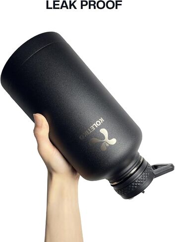Spout Lid for Hydro Wide Mouth Flask 32 40 64 128 oz, BPA Free & Leak-Proof Replacement Chug Lid for Sports Water Bottle in Saudi Arabia