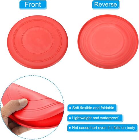 PATIKIL Flying Disc, Flying Discs Soft Waterproof for Adults Dog Playing Sport Game in Saudi Arabia
