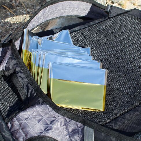 Hiker's Gold Emergency Blanket for Hiking, Backpacking, Camping in Saudi Arabia