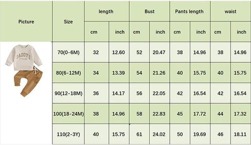 YINGISFITM Toddler Baby Boy Fall Clothes Mama Boy Letter Crewneck Sweatshirt Long Sleeve Shirt Top Pants Winter Outfit Set (White, 0-6 Months) in Kuwait