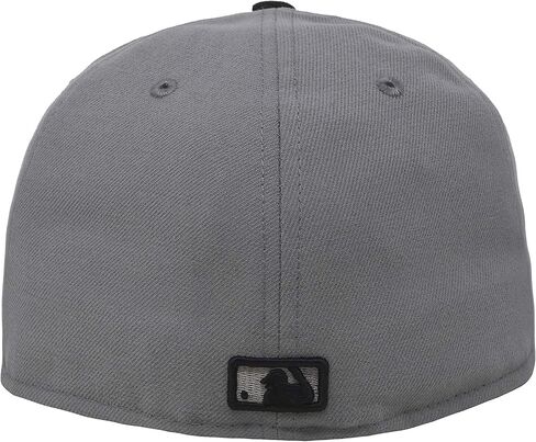 قبعة New Era 59Fifty Hat New York Yankees MLB Basic Storm رمادي/أسود قبعة ملائمة (7 3/4) in Saudi Arabia