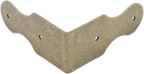 النحاس L قوس 2 "× 2" خمر ركيزة زاوية الحق الزخرفية الزاوية بين قوسين-8pcs in Kuwait