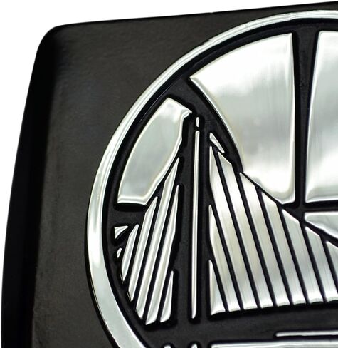 FANMATS 21028 لون الفريق 4-1/2" x 3-3/8" غطاء فلوريدا للربط (أسود) in Kuwait