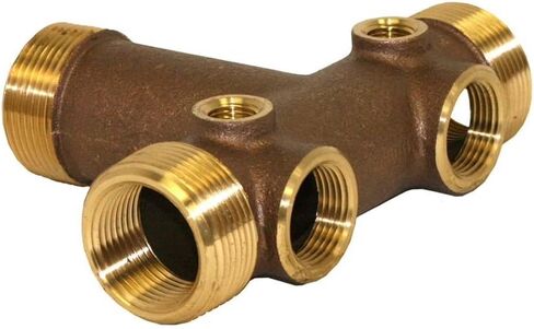 No Lead Brass Tank Tee (2-1/2 in. X 1 in.) in Saudi Arabia