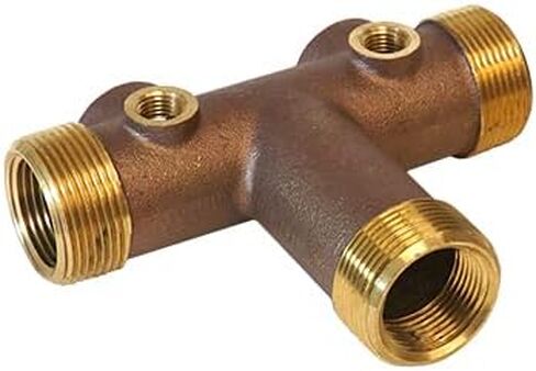 No Lead Brass Tank Tee (2-1/2 in. X 1 in.) in Saudi Arabia