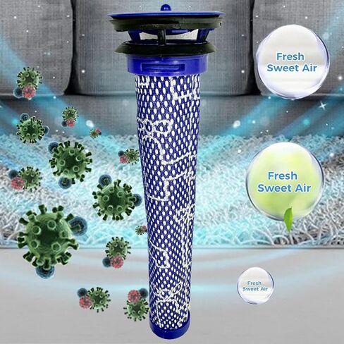 For Dyson V11 V15, 4 Pack Vacuum Filters Replacement Parts Compatible with Dyson V11 Cordless Vacuum V11 Torque Drive V11 Animal/Complete/Extra V15 Detect; Part # 970013-02 in Saudi Arabia