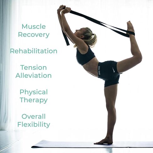 20-Pack Classic Yoga Set, 10 Non Slip Yoga Mats (68" x 24" x 4mm) and 10 6ft D-Ring Yoga Straps, Yoga Accessories for Schools and Studios, Assorted in Saudi Arabia