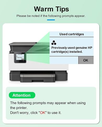 62XL Ink Cartridges Compatible for HP Ink 62 62XL Black and Color Combo Pack High Yield Printer Ink 62XL for Envy 7640 5660 5540 7645 for OfficeJet 250 200 for OfficeJet 5740 8040 Printer in Saudi Arabia