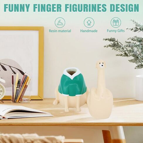 Middle Finger Gifts，Green Funny Nesting Dolls Middle Finger Statue Resin Funny Adorably Decor for Office Decor，Unique Home Decor Sculpture for Shelves in Saudi Arabia