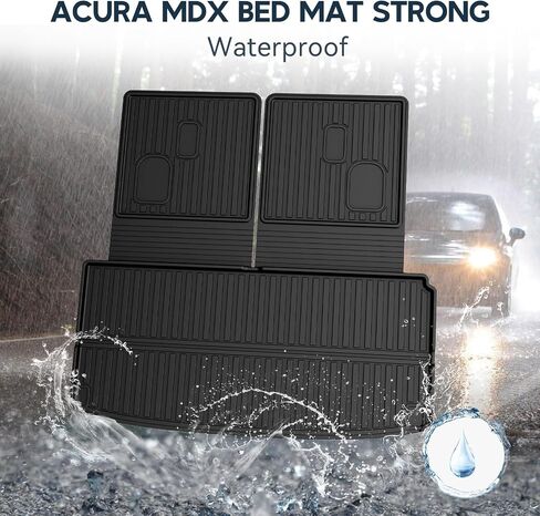 Cargo Liner for Acura RDX 2019-2024: Custom Fit All Weather Trunk Mat in Upper Position in Saudi Arabia