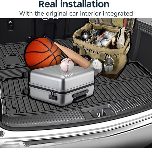 Cargo Liner for Acura RDX 2019-2024: Custom Fit All Weather Trunk Mat in Upper Position in Saudi Arabia