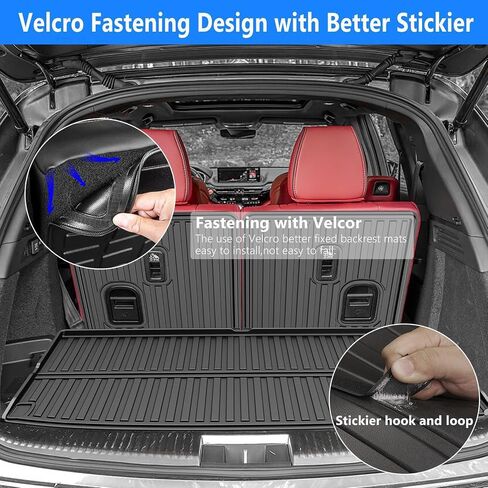 Cargo Liner for Acura RDX 2019-2024: Custom Fit All Weather Trunk Mat in Upper Position in Saudi Arabia
