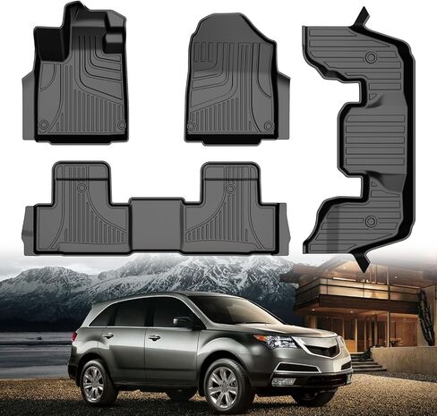 Cargo Liner for Acura RDX 2019-2024: Custom Fit All Weather Trunk Mat in Upper Position in Saudi Arabia