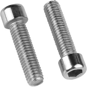 50pcs M5X12 Stainless Steel Button Head Hex Socket Cap Screw-M5 Hex Socket Tapping Screw Bolts for Bike Water Bottle Cage Holder Bracket Rack