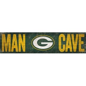 Fan Creations Green Bay Packers Man Cave Sign, Multicolored