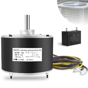 Condenser Fan Motor Replace for Carrier for 5KCP39EGS070S for 5KCP39EGY823S, for Genteq for G3905, for HC39GE237, for HC39GE236, for HC39GE234A, for 6DLL0, 1/4hp 208-230V 1100 RPM