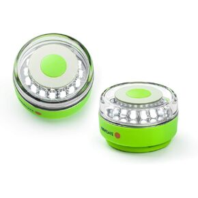 Navisafe Navilight All-White 5 Mode 360° Rescue 2NM w/Green Magnet Base