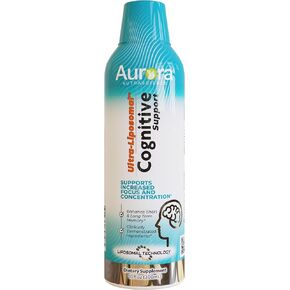 Aurora Nutrascience Ultra-Liposomal Cognitive Support Magnesium L-Threonate, Supports Increased Focus and Concentration, 10 fl oz (300mL)