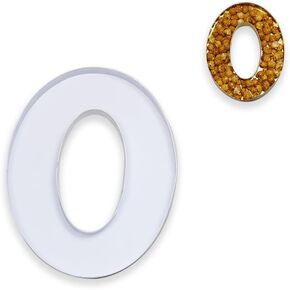 Fillable Cardboard Number Box for Charcuterie, Food, Cupdake, Dipped Berry, Birthday Decor, 10 inches (Number 16)