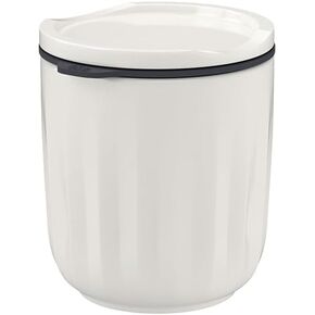 Villeroy & Boch like ToGo & ToStay - صندوق غداء، 13 × 6 سم، زجاج، دائري، رمادي