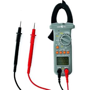 Segomo Tools TRMS 6000 Count Clamp Meter - AC Voltage & Current, Resistance, Continuity & Diode Auto Ranging Digital Clamp Meter - Voltmeter & Electrical Tester - Continuity Tester - DCM1