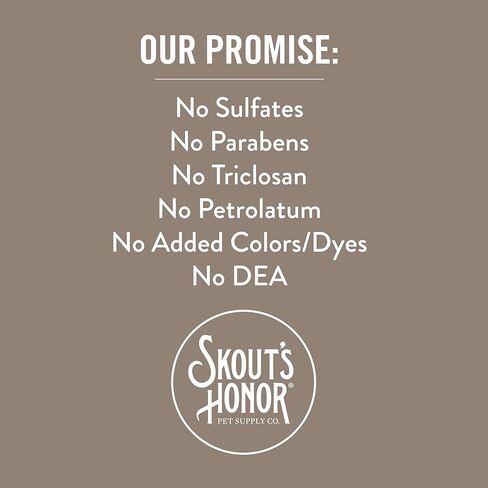 Skout’s Honor: Probiotic Detangler With Avocado Oil Hydrates and Deodorizes Fur, Supports Pet’s Natural Defenses, PH-Balanced, Sulfate Free - Lavender 8 oz. in Saudi Arabia