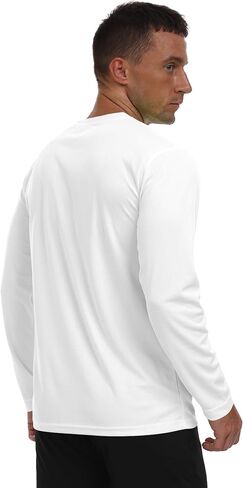 Fishing Shirts for Men UPF 50+ Rash Guard Quick Dry Long Sleeve Tee Shirts Moisture Wicking UV Sun Shirts QYY2410 in Kuwait
