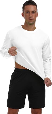 Fishing Shirts for Men UPF 50+ Rash Guard Quick Dry Long Sleeve Tee Shirts Moisture Wicking UV Sun Shirts QYY2410 in Kuwait