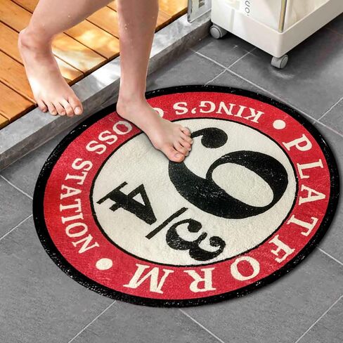 Funny Cartoon Bath Rugs for Bathroom 25x25 Inch, Cute Luxury Shaggy High Absorbent and Non Slip Shower Rug, Washable Soft Bathroom Mat for Bathtub Shower and Bath Room in Saudi Arabia