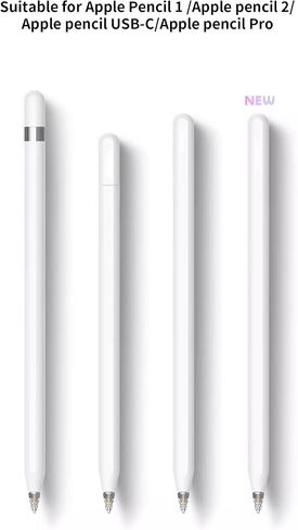 Replacement Pencil Tips for Apple Pencil Pro,Upgraded Pencil Tips fit for Apple 2nd 1st Gen USB-C,and Logitech Crayon Digital Pencil,Pencil Tips Pad Pro Pencil,No Wear Out Fine Point Resistance in Saudi Arabia
