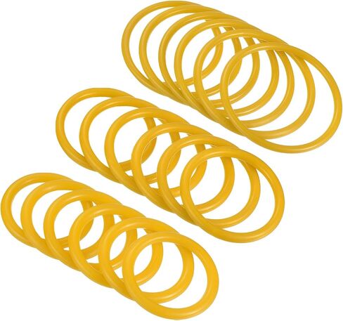 PATIKIL Carnival Ring-Toss Rings Kit Set Plastic Hoop for Outdoor Party Favor Game Booth in Saudi Arabia