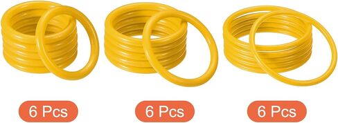 PATIKIL Carnival Ring-Toss Rings Kit Set Plastic Hoop for Outdoor Party Favor Game Booth in Saudi Arabia