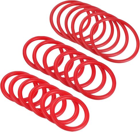 PATIKIL Carnival Ring-Toss Rings Kit Set Plastic Hoop for Outdoor Party Favor Game Booth in Saudi Arabia