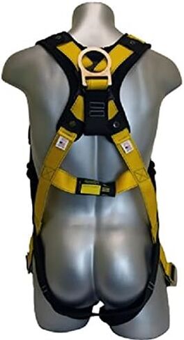حزام Guardian Fall Protection 37101 Series 3، حزام حماية من السقوط، متوسط/كبير، أصفر/أسود in Saudi Arabia