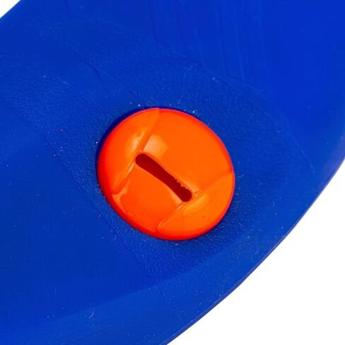 قرص طائر ناعم من Nerf Kids - لعبة قرص طائر صوتي داخلي + خارجي للأطفال - قرص رمي مقاس 11 بوصة - قرص خفيف الوزن للغاية للاستخدام الداخلي والخارجي - يعوي عند رميه in Saudi Arabia