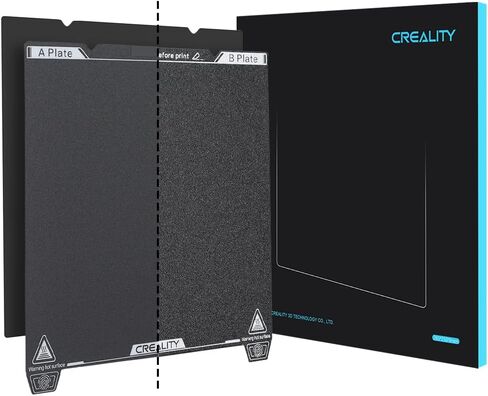 Creality Official Ender 3 S1 Pro Original Build Plate 235x235mm Magnetic Bed Plate Texture Removable PEI Sheet for Ender 3 V3 SE/Ender 3 V3 KE/Ender 3 S1/Ender 3/Ender 5 S1/Ender 5 Pro, K1, CR-10 SE in Saudi Arabia