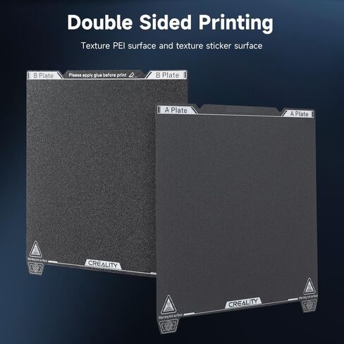 Creality Official Ender 3 S1 Pro Original Build Plate 235x235mm Magnetic Bed Plate Texture Removable PEI Sheet for Ender 3 V3 SE/Ender 3 V3 KE/Ender 3 S1/Ender 3/Ender 5 S1/Ender 5 Pro, K1, CR-10 SE in Saudi Arabia