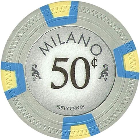 Milano Poker Chips by Claysmith Gaming. Casino Quality Clay Poker Chips in Sets of 25 in Saudi Arabia