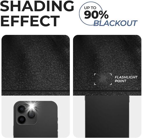 ستائر تعتيم فائقة، تعتيم الغرفة، غرفة النوم، ستائر، مطبخ، لهجات نافذة غرفة المعيشة، حجب الشمس، حرارية، عبوتان، جيب قضيب، ستائر تعتيم صلبة، مجموعة من 2، 26 بوصة × 84 بوصة، أسود in Kuwait