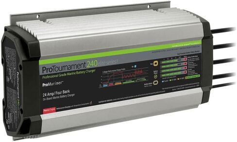 شاحن بطارية بحري ProMariner ProTournament 240 Elite Series3 مزود بـ 4 بنوك على متن الطائرة in Saudi Arabia