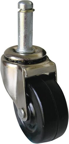 عجلة Shepherd Hardware 9193 مقاس 2 بوصة، عجلة جذعية بقطر ساق 7/16 بوصة، سعة تحميل 80 رطلًا in Saudi Arabia