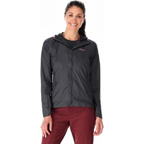 RAB Women's Vital Hoody Ultralight Windproof Shell Jacket for Hiking, Trail Running, & Climbing