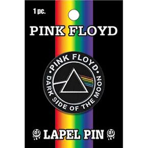 C&D Visionary Pink Floyd DSOTM Metal Lapel Pin, Black, White