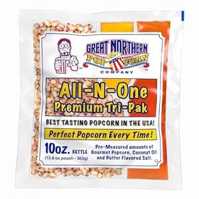 Great Northern 10 oz Perfect Popper Countertop Style Popcorn Machine Black