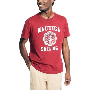 Nautica Men's Sustainably Crafted Sailing Graphic T-Shirt